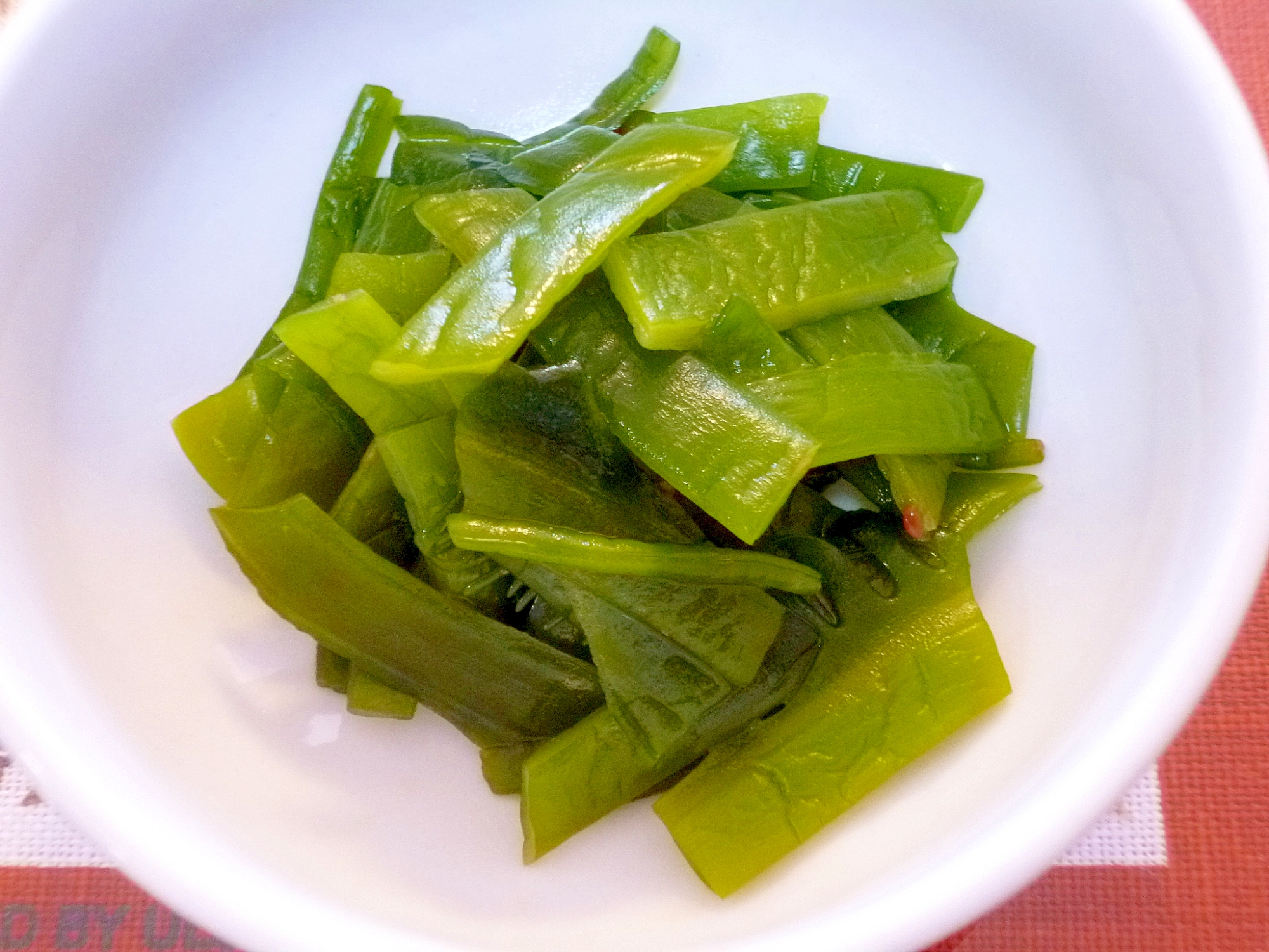 簡単!旬のおつまみ♪梅こぶ茶茎わかめ レシピ・作り方